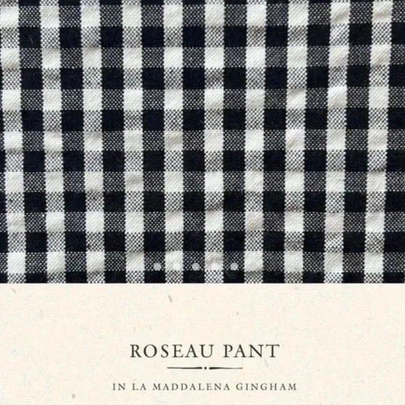 Doen Roseau Capris Gingham - Picture 3 of 8